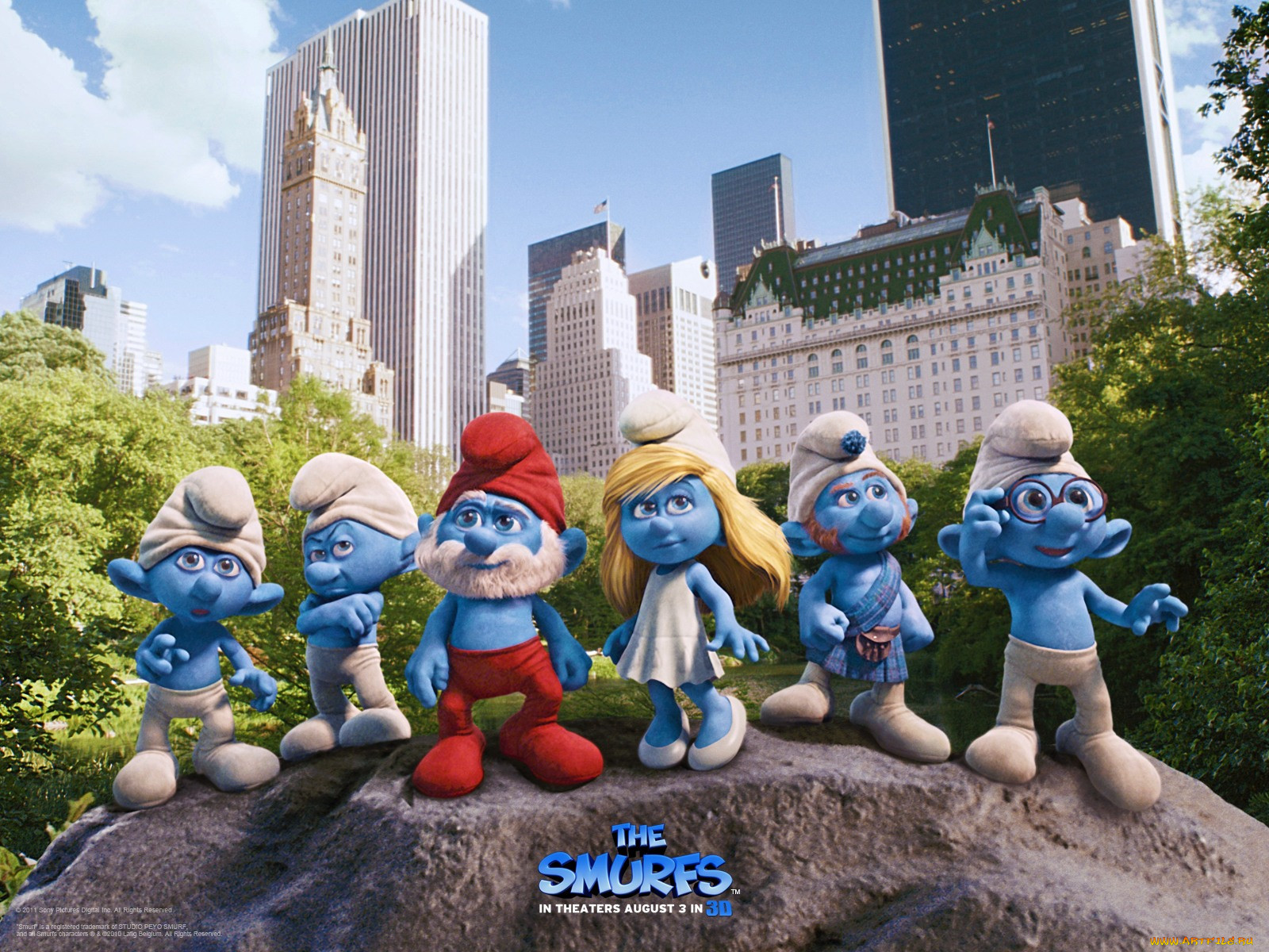 the, smurfs, 